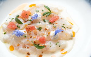 2026 09 01 The Art School Monkfish Carpaccio For Liv Con